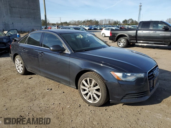 2015 Audi A6 2.0T Premium with VIN WAUCFAFC1FN005347, listed as a Copart auction lot 45116854 with 102,255 mi miles. Bid and sale history available at carsss.com. Image 4.