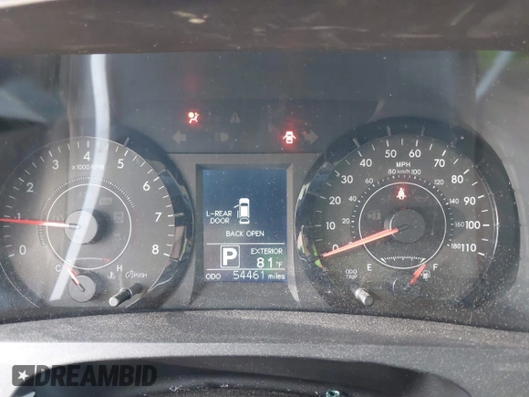 2015 Toyota Sienna LE AAS with VIN 5TDKK3DC8FS550190, listed as a IAAI auction lot 41924584 with 54,461 mi miles. Bid and sale history available at carsss.com. Image 7.