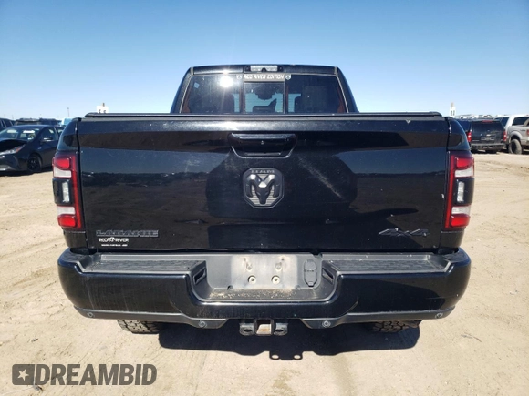 2019 Ram 2500 Laramie with VIN 3C6UR5FL4KG516714, listed as a Copart auction lot 43014085 with 122,999 mi miles and Salvage Title. Bid and sale history available at carsss.com. Image 6.
