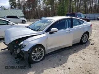 2019 Ford Fusion SE with VIN 3FA6P0HD7KR156879, listed as a Copart auction lot 52397625 with 65,027 mi miles and Salvage Title. Bid and sale history available at carsss.com. Image 1.