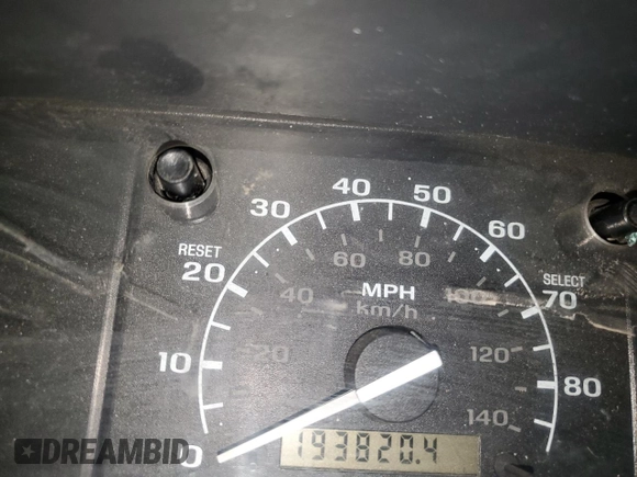 1997 Ford F-250 with VIN 1FTHF26G8VEB98855, listed as a Copart auction lot 53140545 with 193,820 mi miles and Clean Title. Bid and sale history available at DreamBid. Image 9.