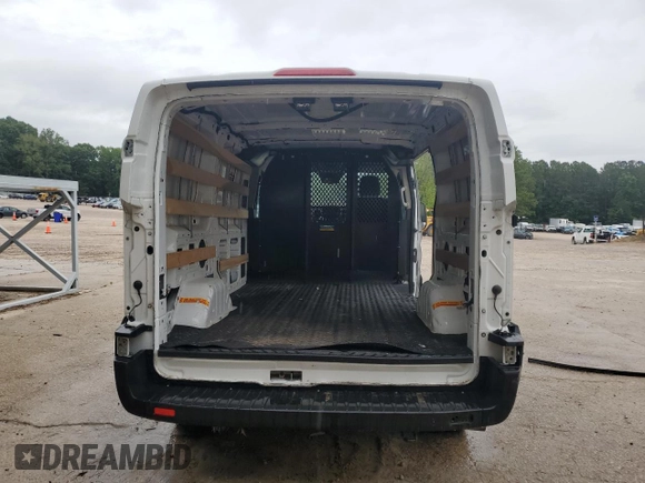 2024 Ford Transit Cargo with VIN 1FTBR1Y88RKA62925, listed as a Copart auction lot 59624425 with 15,657 mi miles and Salvage title. Bid and sale history available at DreamBid. Image 6.
