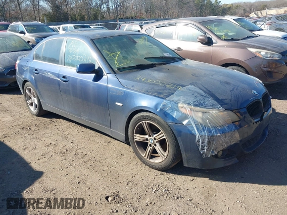 2004 BMW 5 Series 525i with VIN WBANA53594B173689, listed as a IAAI auction lot 41682916 with Not Provided miles. Bid and sale history available at carsss.com. Image 1.