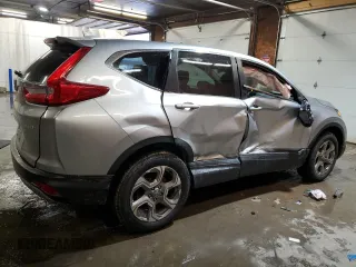 2018 Honda CR-V EX-L with VIN 7FARW2H86JE029019, listed as a Copart auction lot 45796675 with 116,101 mi miles and Salvage Title. Bid and sale history available at carsss.com. Image 3.