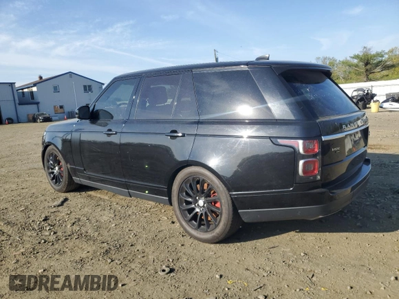 2020 Land Rover Range Rover HSE with VIN SALGS2RU0LA587656, listed as a Copart auction lot 54512025 with 92,497 mi miles and Clean Title. Bid and sale history available at DreamBid. Image 2.