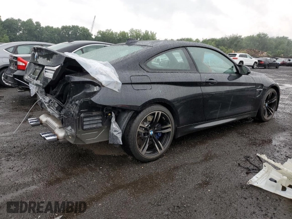 2018 BMW M4 with VIN WBS4Y9C50JAG66739, listed as a Copart auction lot 63795104 with 19,388 mi miles and Salvage Title. Bid and sale history available at carsss.com. Image 3.