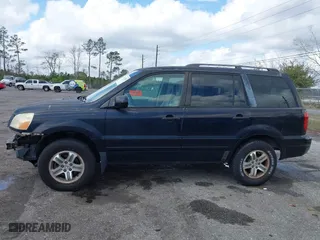 2004 Honda Pilot EX with VIN 5FNYF18514B001334, listed as a IAAI auction lot 41754663 with 208,514 mi miles. Bid and sale history available at carsss.com. Image 14.