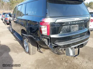 2024 Chevrolet Suburban LT with VIN 1GNSKCKD6RR167614, listed as a IAAI auction lot 41747300 with 17,326 mi miles. Bid and sale history available at carsss.com. Image 6.