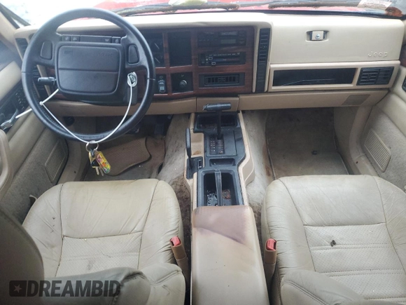 1995 Jeep Cherokee Country with VIN 1J4FJ78S5SL645499, listed as a Copart auction lot 72695794 with 62,012 mi miles and Non Repairable. Bid and sale history available at carsss.com. Image 8.