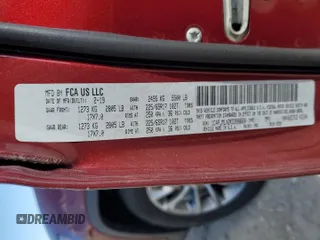 2019 Jeep Cherokee Latitude Plus z VIN 1C4PJMLX2KD398660, wystawiony jako Copart lot #65097025 z przebiegiem 41 005 mil mil oraz Nie do naprawy • Non repairable. Historia ofert i sprzedaży dostępna na DreamBid. Obrazek 12.