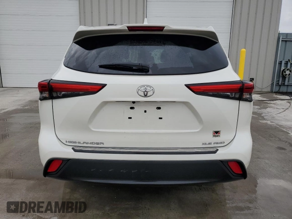 2021 Toyota Highlander XLE with VIN 5TDGZRBH6MS131478, listed as a Copart auction lot 61894725 with 160,165 mi miles and Clean title. Bid and sale history available at DreamBid. Image 6.
