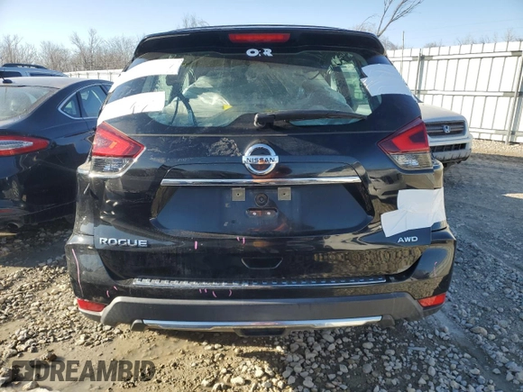 2018 Nissan Rogue SV with VIN KNMAT2MV3JP538407, listed as a Copart auction lot 42497795 with 96,406 mi miles and Salvage Title. Bid and sale history available at carsss.com. Image 6.