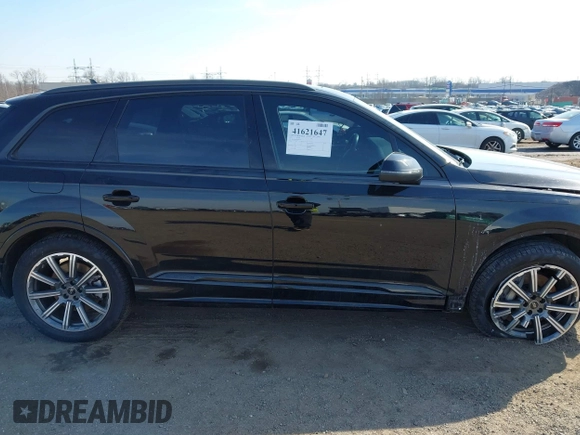 2023 Audi Q7 Premium Plus with VIN WA1LCBF77PD021834, listed as a IAAI auction lot 41621647 with 17,520 mi miles and . Bid and sale history available at DreamBid. Image 13.
