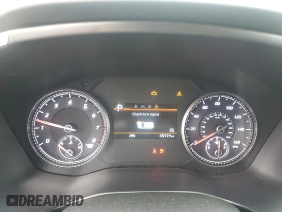 2022 Hyundai Santa Fe SEL with VIN 5NMS24AJ1NH476217, listed as a Copart auction lot 52255645 with 45,179 mi miles and Salvage Title. Bid and sale history available at DreamBid. Image 9.