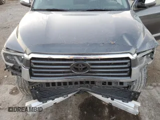 2020 Toyota Sequoia Limited with VIN 5TDKY5G1XLS075142, listed as a Copart auction lot 88952165 with 39,847 mi miles and Salvage Title. Bid and sale history available at carsss.com. Image 12.