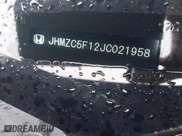 2018 Honda Clarity z VIN JHMZC5F12JC021958, wystawiony jako IAAI lot #42191071 z przebiegiem 29 423 mil mil oraz . Historia ofert i sprzedaży dostępna na DreamBid. Obrazek 17.