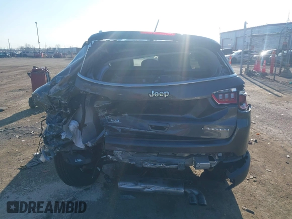 2022 Jeep Compass High Altitude with VIN 3C4NJDCB6NT197452, listed as a IAAI auction lot 41892361 with Not Provided miles and . Bid and sale history available at DreamBid. Image 15.