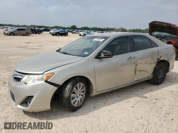 2014 Toyota Camry L with VIN 4T4BF1FK5ER437421, listed as a Copart auction lot 51816695 with 123,691 mi miles and Salvage Title. Bid and sale history available at DreamBid. Image 1.