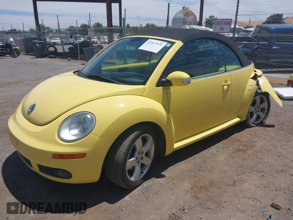 2007 Volkswagen Beetle with VIN 3VWSG31Y27M420387, listed as a IAAI auction lot 42667031 with 140,584 mi miles and . Bid and sale history available at DreamBid. Image 17.