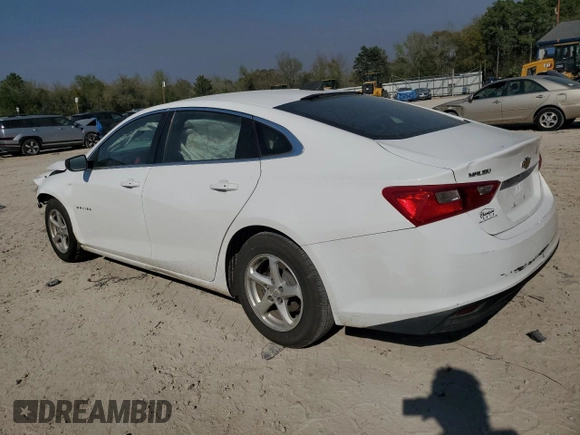 2018 Chevrolet Malibu LS with VIN 1G1ZB5ST9JF213851, listed as a Copart auction lot 49212805 with 179,252 mi miles and Salvage Title. Bid and sale history available at DreamBid. Image 2.