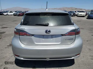 2012 Lexus CT 200h with VIN JTHKD5BH3C2093939, listed as a Copart auction lot 58173095 with 122,990 mi miles and Salvage title. Bid and sale history available at DreamBid. Image 6.