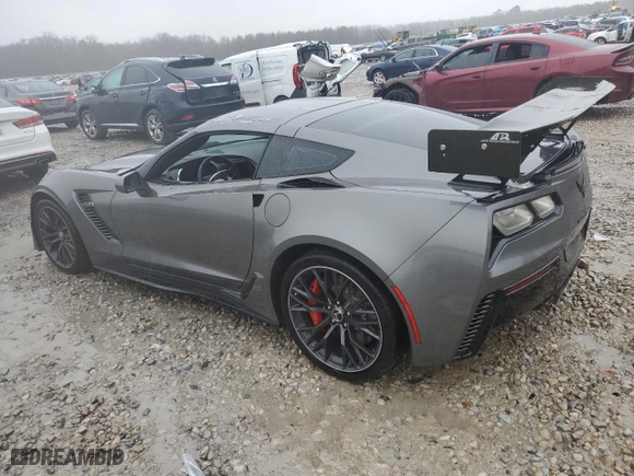 2016 Chevrolet Corvette Z06 2LZ with VIN 1G1YS2D63G5608866, listed as a Copart auction lot 45017105 with 0 mi miles and Salvage Title. Bid and sale history available at carsss.com. Image 2.