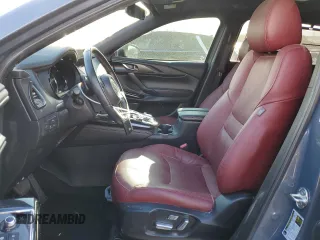 2023 Mazda CX-9 Carbon Edition with VIN JM3TCBDY0P0650772, listed as a Copart auction lot 48994315 with 14,758 mi miles and Salvage title. Bid and sale history available at DreamBid. Image 7.