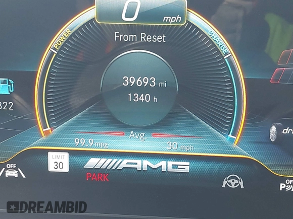 2021 Mercedes-Benz GLE 53 AMG with VIN 4JGFB6BB8MA440937, listed as a IAAI auction lot 41476090 with 39,693 mi miles and . Bid and sale history available at DreamBid. Image 15.