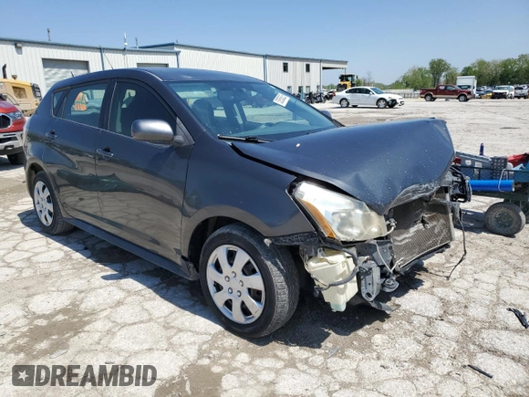 2010 Pontiac Vibe 1SA with VIN 5Y2SP6E86AZ414421, listed as a Copart auction lot 53953625 with 221,421 mi miles and Salvage title. Bid and sale history available at DreamBid. Image 4.