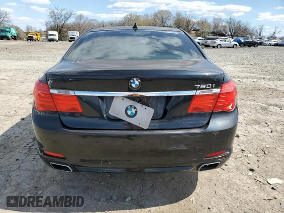 2009 BMW 7 Series 750i с VIN WBAKA83559CY33507, выставлен на аукционе Copart как лот 50502475 с пробегом Не указан миль и Чистый • Clean title. История ставок и продаж доступна на DreamBid. Изображение 6.