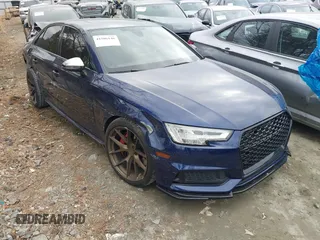 2018 Audi S4 Premium Plus with VIN WAUB4AF43JA002301, listed as a IAAI auction lot 41506146 with 82,204 mi miles. Bid and sale history available at carsss.com. Image 1.