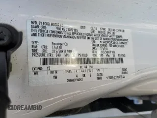 2016 Ford Focus SE with VIN 1FADP3F26GL336032, listed as a Copart auction lot 48334005 with 107,527 mi miles and Clean title. Bid and sale history available at DreamBid. Image 12.