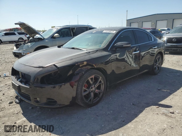 2013 Nissan Maxima SV z VIN 1N4AA5AP1DC818762, wystawiony jako Copart lot #51616615 z przebiegiem 131 586 mil mil oraz Szkoda całkowita • Salvage title. Historia ofert i sprzedaży dostępna na DreamBid. Obrazek 1.