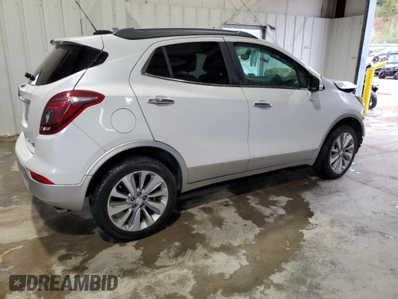 2017 Buick Encore Preferred with VIN KL4CJESB7HB098301, listed as a Copart auction lot 50862455 with 87,071 mi miles and Salvage Title. Bid and sale history available at carsss.com. Image 3.