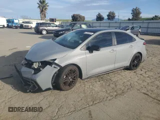 2021 Toyota Corolla XSE with VIN 5YFT4MCE5MP094405, listed as a Copart auction lot 47645035 with 79,578 mi miles and Salvage Title. Bid and sale history available at carsss.com. Image 1.