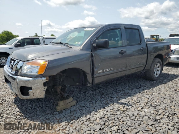 2012 Nissan Titan SV z VIN 1N6AA0EJ9CN325608, wystawiony jako Copart lot #58925565 z przebiegiem 86 967 mil mil oraz Szkoda całkowita • Salvage title. Historia ofert i sprzedaży dostępna na DreamBid. Obrazek 1.