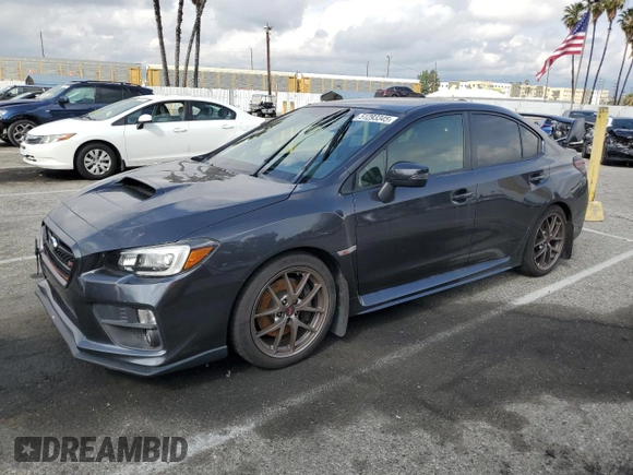 2015 Subaru WRX STI Limited z VIN JF1VA2U62F9812648, wystawiony jako Copart lot #51293345 z przebiegiem 40 905 mil mil oraz Szkoda całkowita • Salvage title. Historia ofert i sprzedaży dostępna na DreamBid. Obrazek 1.