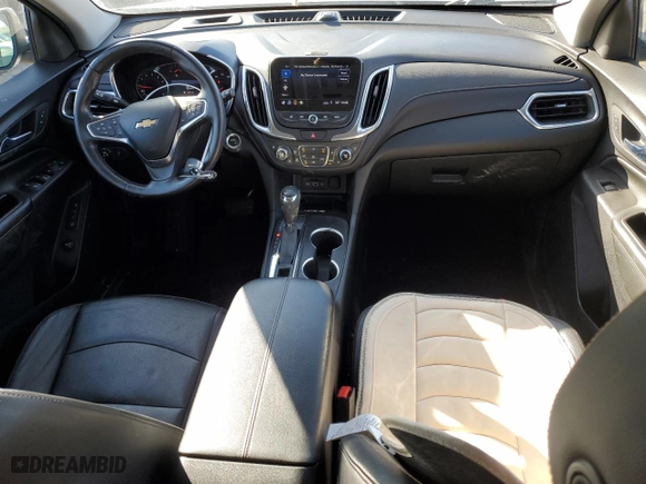 2021 Chevrolet Equinox Premier with VIN 3GNAXNEV1MS176496, listed as a Copart auction lot 48026485 with 68,720 mi miles and Clean Title. Bid and sale history available at carsss.com. Image 8.