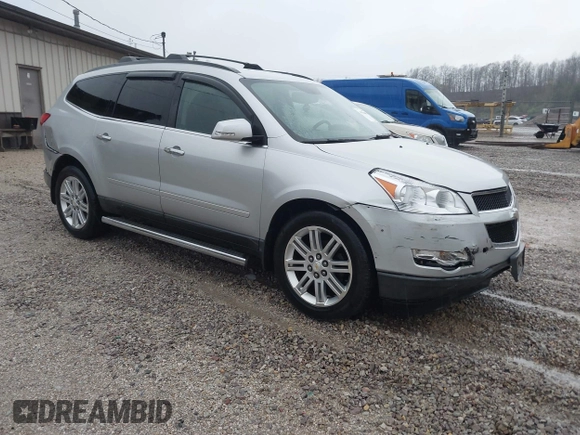 2011 Chevrolet Traverse 1LT with VIN 1GNKVGEDXBJ387336, listed as a IAAI auction lot 41956489 with 203,763 mi miles and . Bid and sale history available at DreamBid. Image 1.
