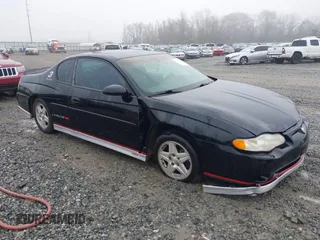 2002 Chevrolet Monte Carlo SS with VIN 2G1WX15K029176974, listed as a IAAI auction lot 41800781 with 214,083 mi miles. Bid and sale history available at carsss.com. Image 1.