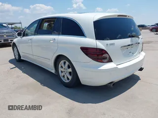 2007 Mercedes-Benz R-Class 3.5L with VIN 4JGCB65E97A056596, listed as a IAAI auction lot 39950188 with 147,761 mi miles. Bid and sale history available at carsss.com. Image 3.