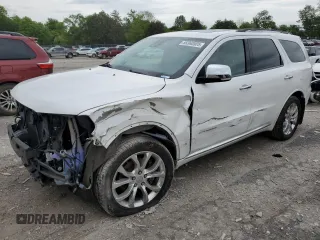 2017 Dodge Durango Citadel с VIN 1C4RDJEG5HC691320, выставлен на аукционе Copart как лот 55360505 с пробегом 150 533 миль миль и Списание • Salvage title. История ставок и продаж доступна на DreamBid. Изображение 1.