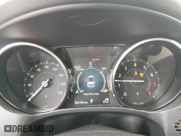 2020 Jaguar F-Pace 25t z VIN SADCS2FXXLA645359, wystawiony jako Copart lot #47564694 z przebiegiem 45 158 mil mil oraz . Historia ofert i sprzedaży dostępna na DreamBid. Obrazek 9.