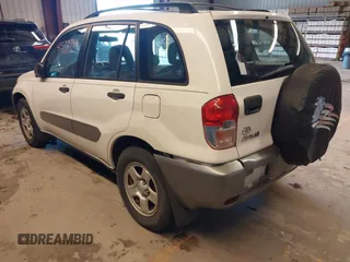 2003 Toyota RAV4 with VIN JTEGH20V830112592, listed as a IAAI auction lot 41572749 with 177,484 mi miles. Bid and sale history available at carsss.com. Image 3.