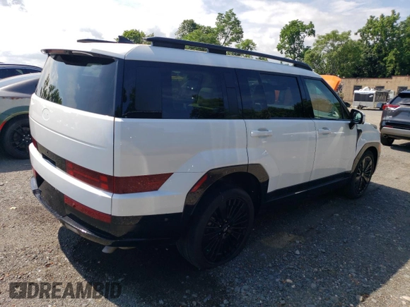 2024 Hyundai Santa Fe Calligraphy with VIN 5NMP5DG19RH004891, listed as a Copart auction lot 63265385 with 16,956 mi miles and Salvage title. Bid and sale history available at DreamBid. Image 3.