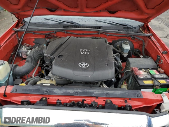 2005 Toyota Tacoma with VIN 5TEUU42N85Z109531, listed as a Copart auction lot 54693745 with 373,213 mi miles and Salvage Title. Bid and sale history available at DreamBid. Image 11.