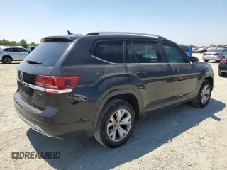 2019 Volkswagen Atlas SE with VIN 1V2WR2CA6KC575087, listed as a Copart auction lot 64336105 with 202,501 mi miles and Clean title. Bid and sale history available at DreamBid. Image 3.