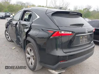 2017 Lexus NX with VIN JTJYARBZ1H2057000, listed as a IAAI auction lot 41889446 with 1 mi miles. Bid and sale history available at carsss.com. Image 3.