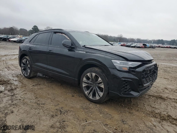 2024 Audi Q8 Premium Plus with VIN WA1EVBF1XRD016466, listed as a Copart auction lot 86652034 with 6,139 mi miles and Salvage Title. Bid and sale history available at carsss.com. Image 4.