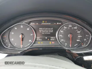 2015 Audi A8 3.0T with VIN WAU3GAFD2FN039318, listed as a Copart auction lot 54906635 with 146,767 mi miles and Salvage Title. Bid and sale history available at DreamBid. Image 9.